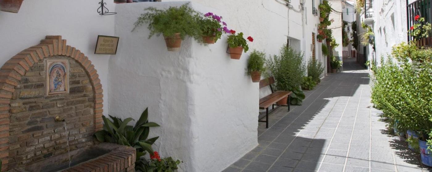 Ferienwohnung La Casa De La Plaza Guejar Sierra Exterior foto