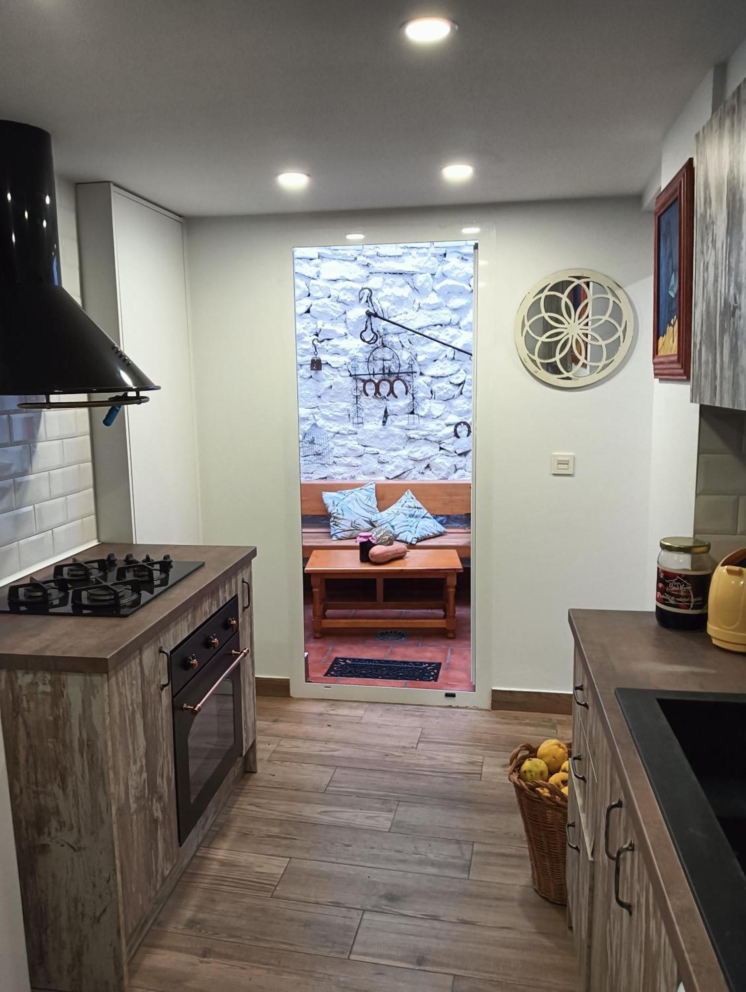 Ferienwohnung La Casa De La Plaza Guejar Sierra Exterior foto
