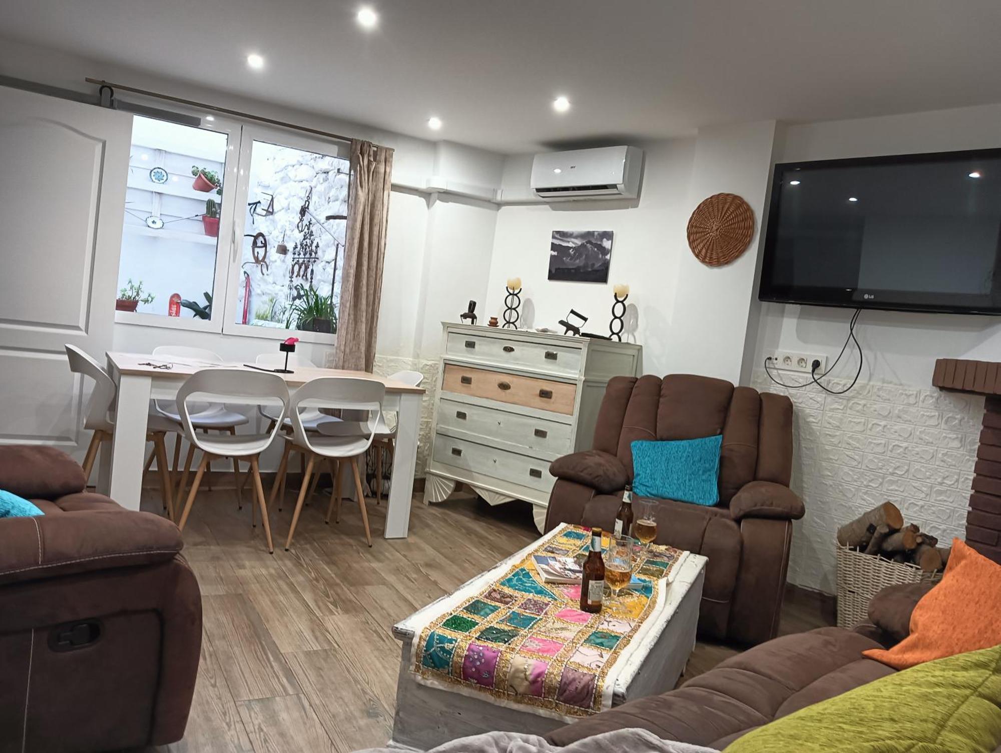 Ferienwohnung La Casa De La Plaza Guejar Sierra Exterior foto